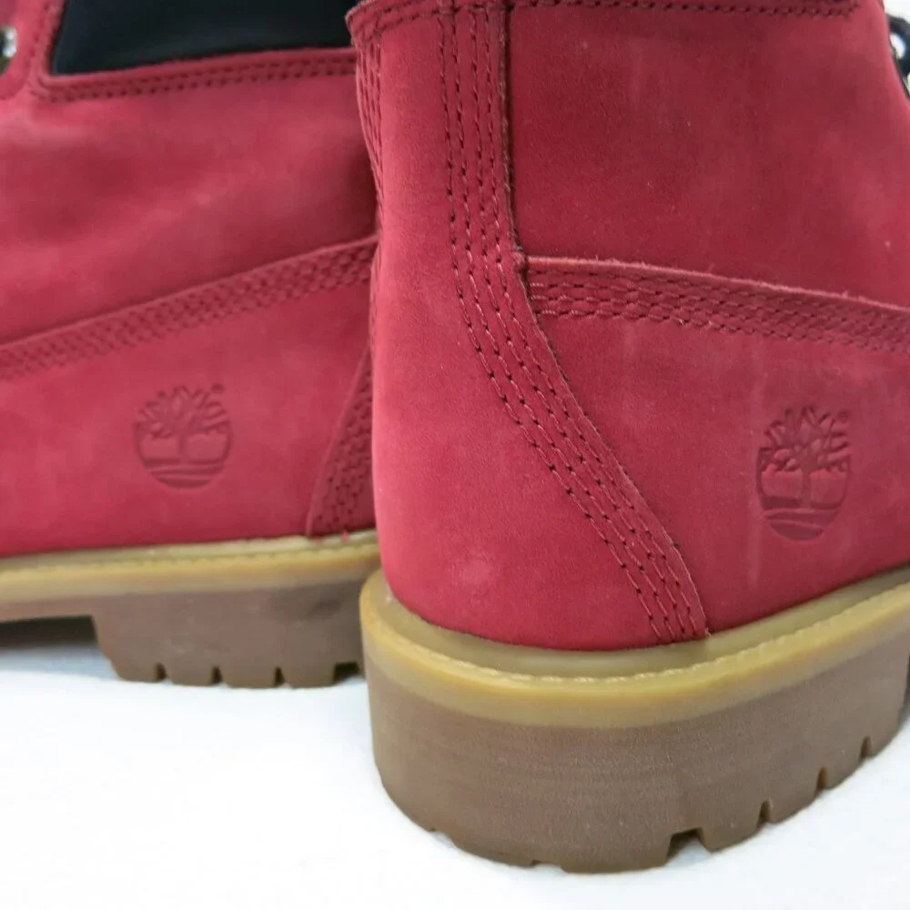 Timberland Nubuck Leather High Top Hiking Boots Boy's Footwear Shoes 5.5 M